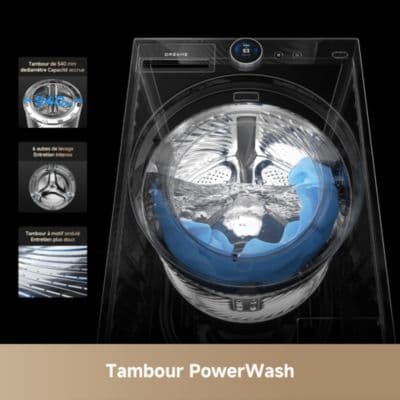 Lave linge hublot DREAME DRWASHL911KGG L9 11Kg - Image 6