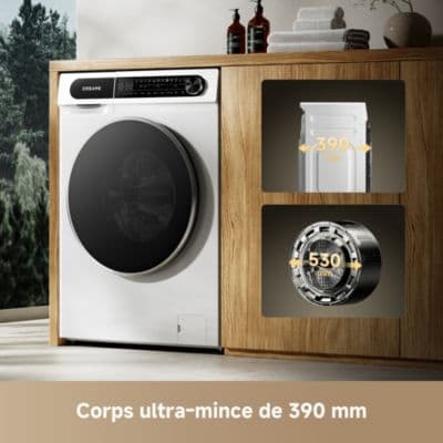 Lave linge compact DREAME DRWASHS6KGW S 6Kg - Image 3