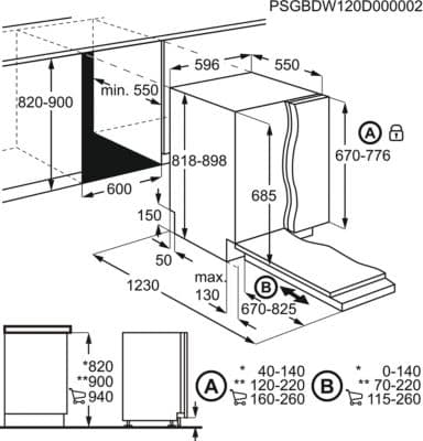 Lave vaisselle encastrable AEG FSE63657P Silence - Image 7