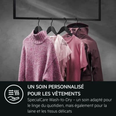 Lave linge séchant hublot AEG LWR98B166X - Image 4