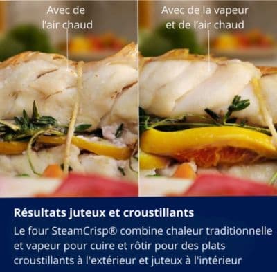 Four encastrable fonction vapeur ELECTROLUX EOC9P3XT  AI Taste Assist et Steamcrips - Image 5