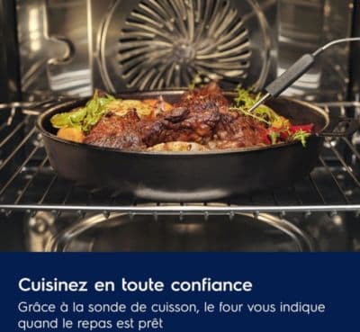 Four encastrable fonction vapeur ELECTROLUX EOC9P3XT  AI Taste Assist et Steamcrips - Image 6
