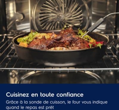 Four encastrable ELECTROLUX EOE9P3XT matt black - Image 5