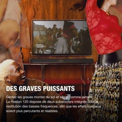 Barre de son MARSHALL HESTON 120 Noire - Image 3