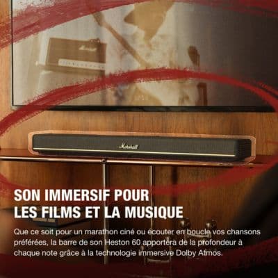 Barre de son MARSHALL HESTON 60 Crème - Image 2
