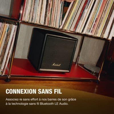 Barre de son MARSHALL HESTON 120 Noire + Caisson de basse MARSHALL HESTON SUB 200 Noir - Image 6