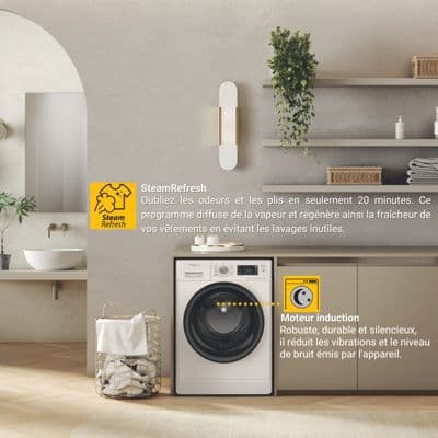 Lave linge hublot WHIRLPOOL FFBP9489BVFR - Image 3
