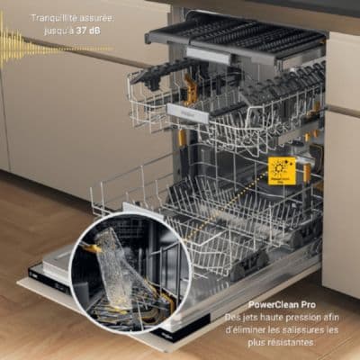 Lave vaisselle encastrable WHIRLPOOL W7IHT40TS MaxiSpace - Image 2
