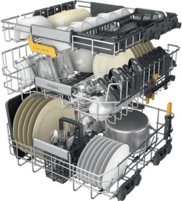Lave vaisselle encastrable WHIRLPOOL W8IHT40T Maxispace SpaceClean - Image 4