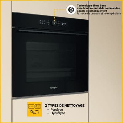 Four encastrable fonction vapeur WHIRLPOOL WK5BAFS81PM1S - Image 3