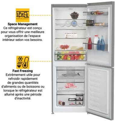 Réfrigérateur combiné WHIRLPOOL WHKS1341G4E - Image 2