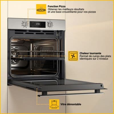 Four encastrable WHIRLPOOL OMR553RR0X - Image 3