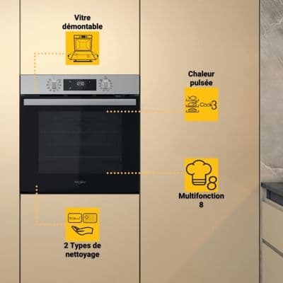 Four encastrable WHIRLPOOL OMR58RR1X - Image 2