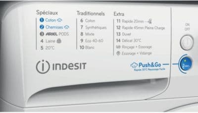Lave linge hublot INDESIT BWE91296XWVFR - Image 4