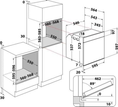 Four encastrable HOTPOINT HA4S80PM0BA - Image 10