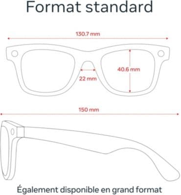 Lunettes connectées META Ray-Ban Wayfarer, Noir Mat, Transitions® Transparent/Vert Graphite - Image 7