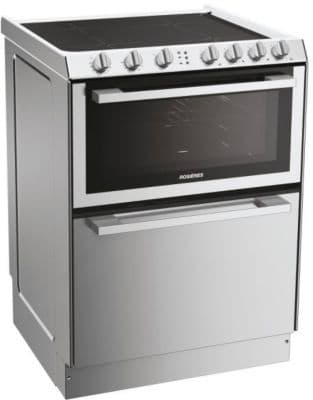 Combiné four lave-vaisselle ROSIERES TRV60NOIN/1 TRIO vitro - Image 4