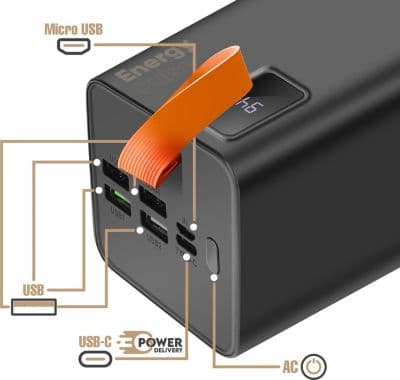 Batterie externe AVIZAR EnergyPulse avec Affichage Numérique - Image 3