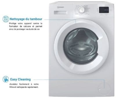 Lave linge hublot INDESIT IM864MYTIMEFR - Image 3