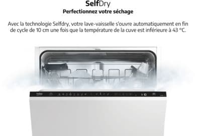 Lave vaisselle encastrable BEKO BDIN38460 - Image 3