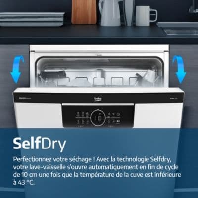 Lave vaisselle 60 cm BEKO BDFN26441G - Image 2