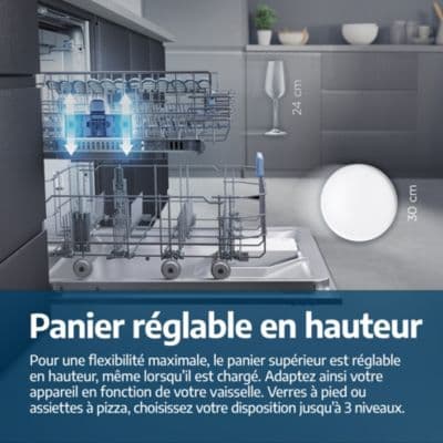 Lave vaisselle 60 cm BEKO BDFN26441G - Image 3