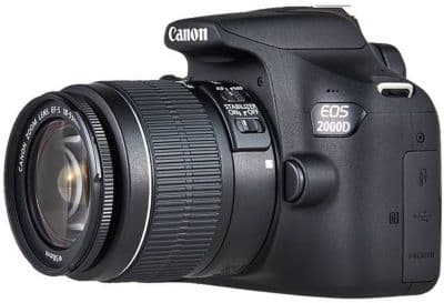 Appareil photo Reflex CANON EOS 2000D+EF-S 18-55 IS II+Etui+SD16Go - Image 2