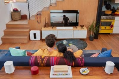 Caisson de basse SONOS Sub Mini White + Barre de son SONOS Beam 2 Blanc - Image 10