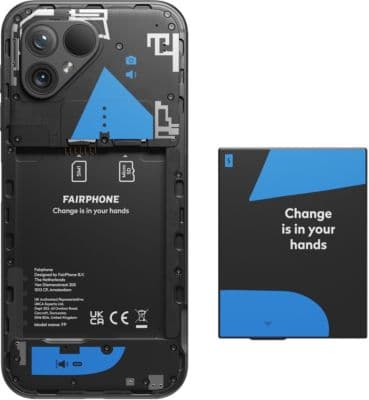 Smartphone FAIRPHONE Durable Génération 5 - Noir 256 Go 5G Reconditionné - Image 4