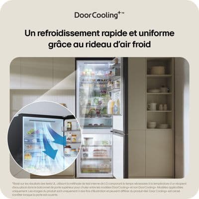 Réfrigérateur combiné LG GBV5240APY - Image 5