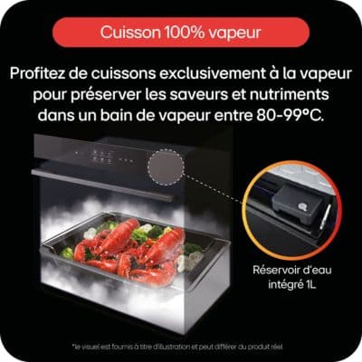 Four encastrable fonction vapeur LG WS9D7693CM FullSteam - Image 6