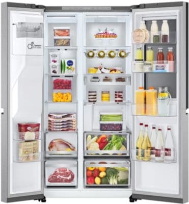 Réfrigérateur Américain LG GSXE90MBAD Instaview - Image 4