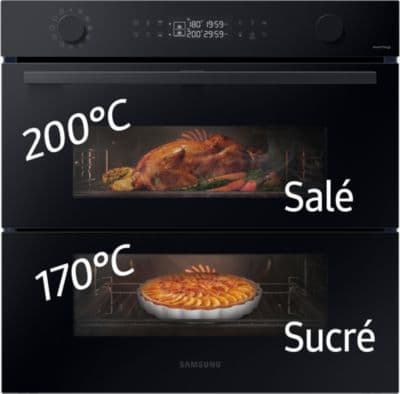 Four encastrable SAMSUNG NV7B45502AK DualCookFlex - Image 1
