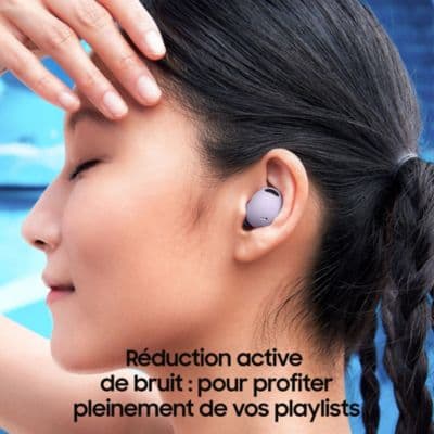Ecouteurs SAMSUNG Galaxy Buds2 Pro Anthracite Reconditionné - Image 5