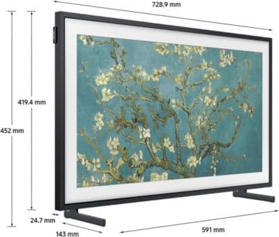 TV QLED SAMSUNG The Frame TQ32LS03C-32 pouces (80cm) - Image 3