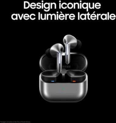Ecouteurs SAMSUNG Galaxy Buds 3 Pro Blanc - Image 3