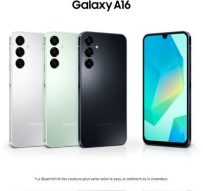 Smartphone SAMSUNG Galaxy A16 128Go Bleu nuit 4G - Image 2