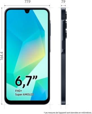 Smartphone SAMSUNG Galaxy A16 128Go Bleu nuit 4G - Image 3