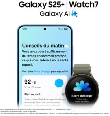 Smartphone SAMSUNG Galaxy S25+ Bleu nuit 256Go - Image 7