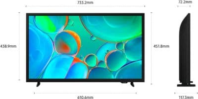 TV LED SAMSUNG TU32H5005FK 2025-32 pouces (80cm) - Image 2