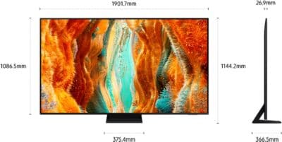 TV Mini Led SAMSUNG NeoQLED TQ85QN70F 4K AI 2025 - Image 2