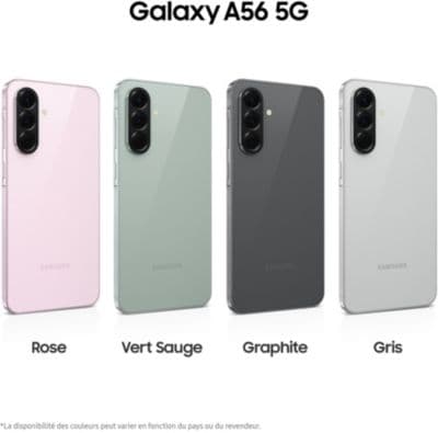 Smartphone SAMSUNG Galaxy A56 Gris 128Go 5G - Image 2