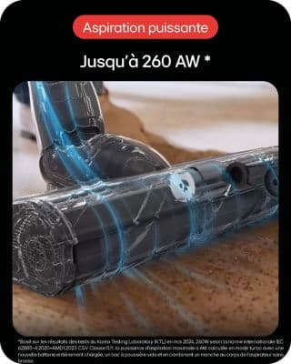 Aspirateur balai LG A9K-PRO2N - Image 2