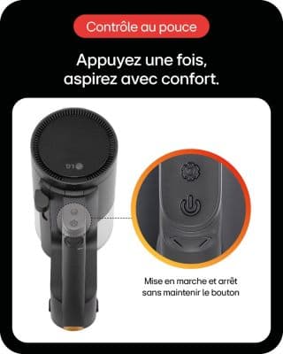 Aspirateur balai LG A9K-PRO2N - Image 5