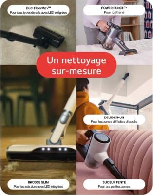 Aspirateur balai LG A9K-PRO2N - Image 6