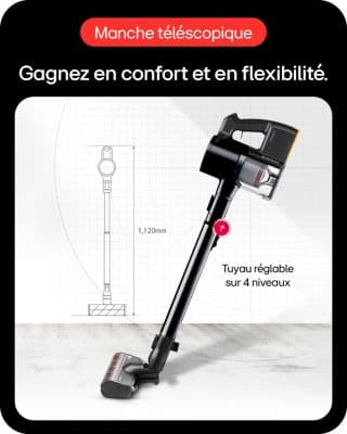 Aspirateur balai LG A9K-PRO2N - Image 7