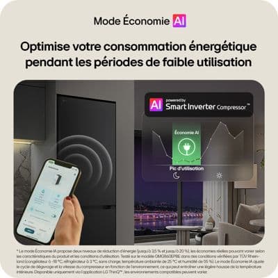 Réfrigérateur combiné LG GBBSJ2CCPY - Image 8