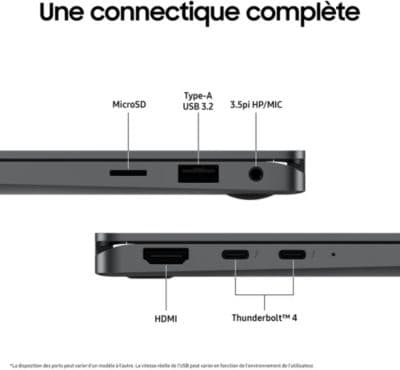 Ordinateur portable SAMSUNG Galaxy Book5 360 15,6 U5 16Go 512Go AI - Image 5