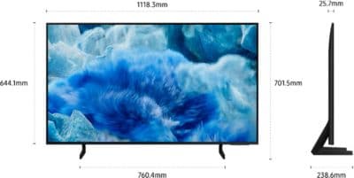 TV QLED SAMSUNG TQ50Q8FA 4K AI SmartTV 2025 - Image 2