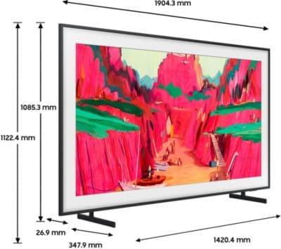 TV QLED SAMSUNG The Frame Pro 85LS03FW 2025 - Image 3